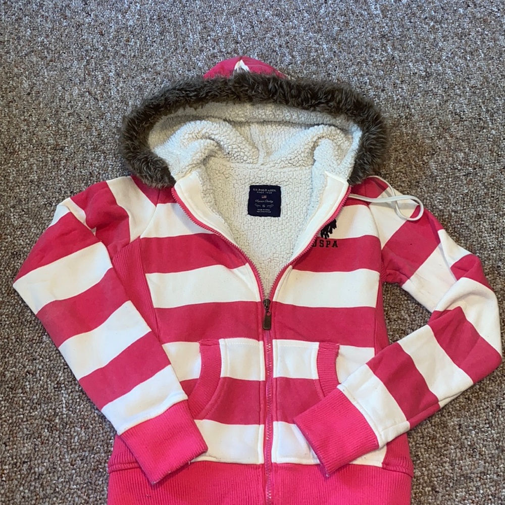 US Polo Association size small hooded sweatshirt
